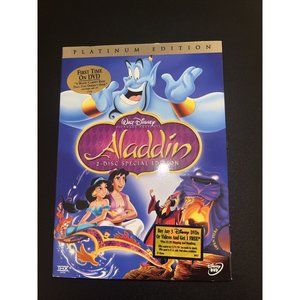 Walt Disney’s Aladdin (2004, 2-Disc DVD Set, Platinum Edition)